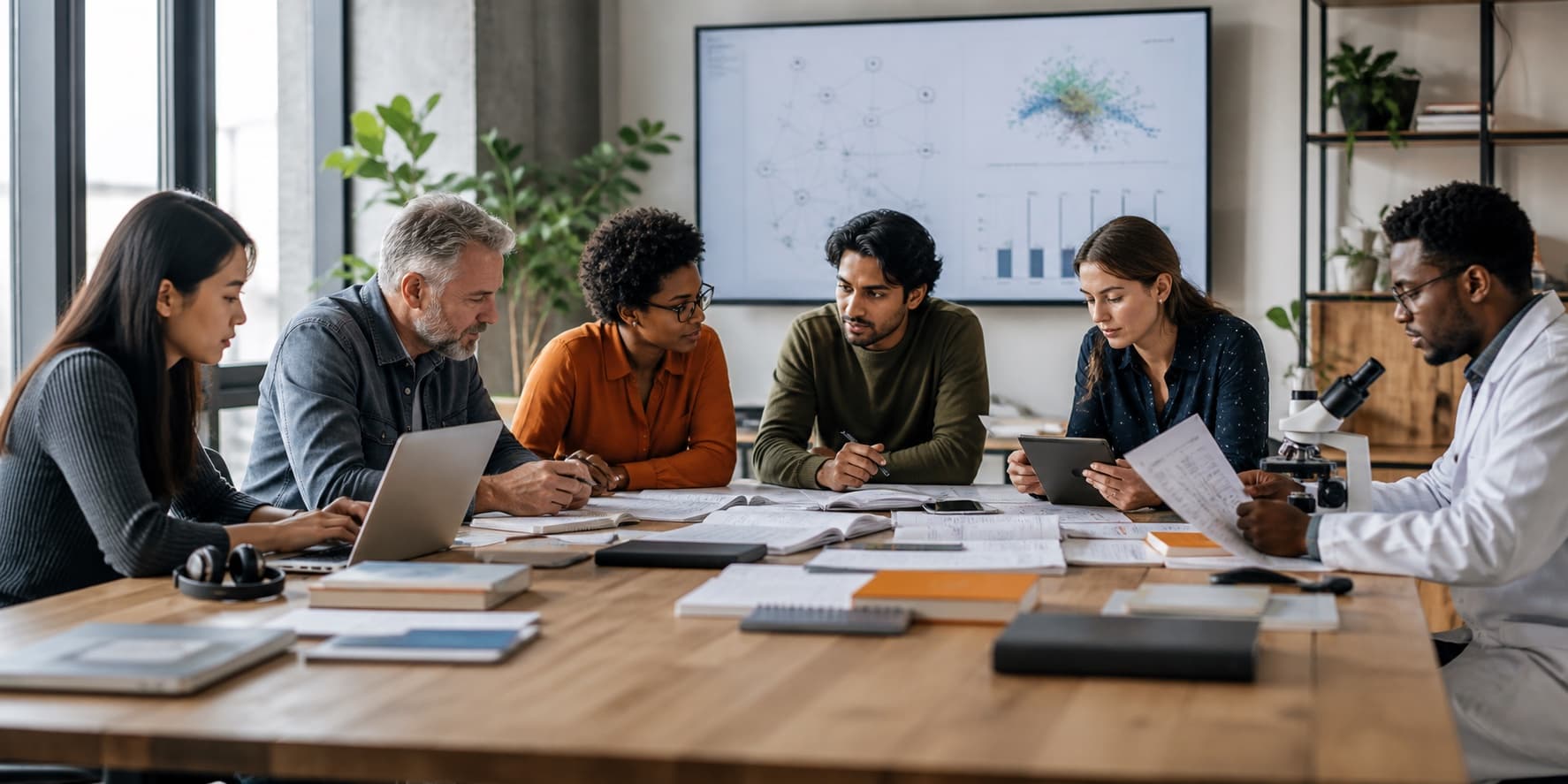 Experts working across healthcare, language, code, and research